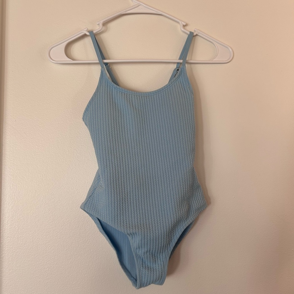 Amazon Kids Swim One Piece in Light Blue